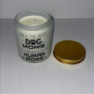 NIB Dog Moms Soy Candle - Gold Lid